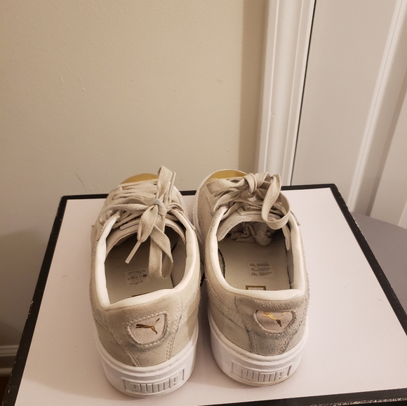 Puma grey suede sneaker - Picture 4 of 4